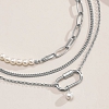 Individual Asymmetric Multilayer Necklace PW920