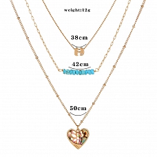 Natural turquoise pendant PWB186