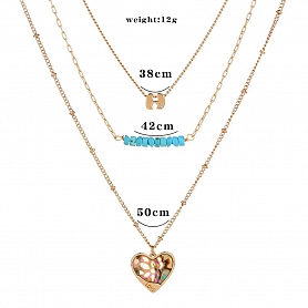 Natural turquoise pendant PWB186