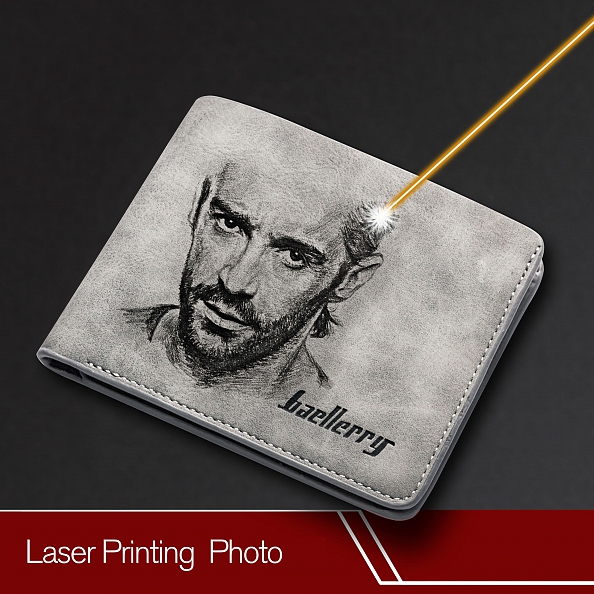 Custom Photo Wallet Sketch PW184
