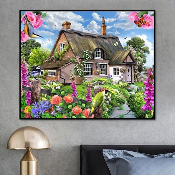 Landscape House Paint By Numbers Kits PW375