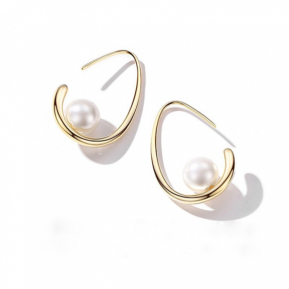 Elegant pearl Drop Earrings PWB287