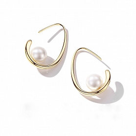Elegant pearl Drop Earrings PWB287