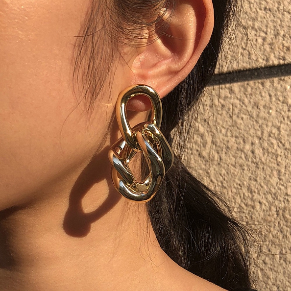 Baroque retro earrings PWB211