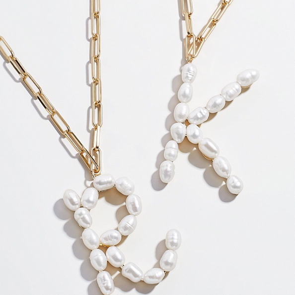 BLAIR HERA PEARL INITIAL PENDANT PW871