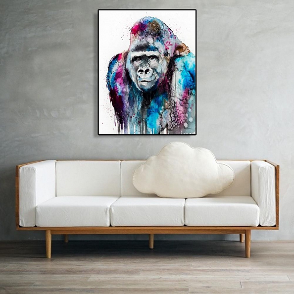 DIY Paint By Numbers Kit(40x50cm) - Chimpanzee PW780