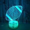 3D Rugby Illusion Lamp Gift 7/16 Colors PW552