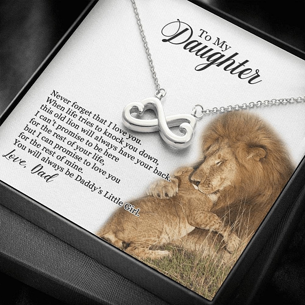To My Daughter - You Will Always Be Daddy's Little Girl – Necklace PWB161