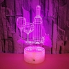 3D  Bottle Illusion Lamp Gift 7/16 Colors PW553