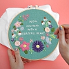 Flowers-Embroidery Kit(25x25cm) PW670