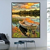 Landscape Boats Paint By Numbers Kits PW164