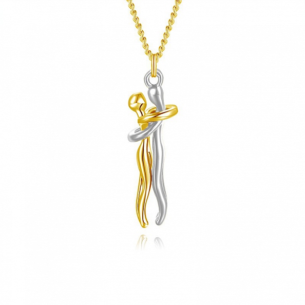 Sparkly Snowflake Pendant Necklace PWB336