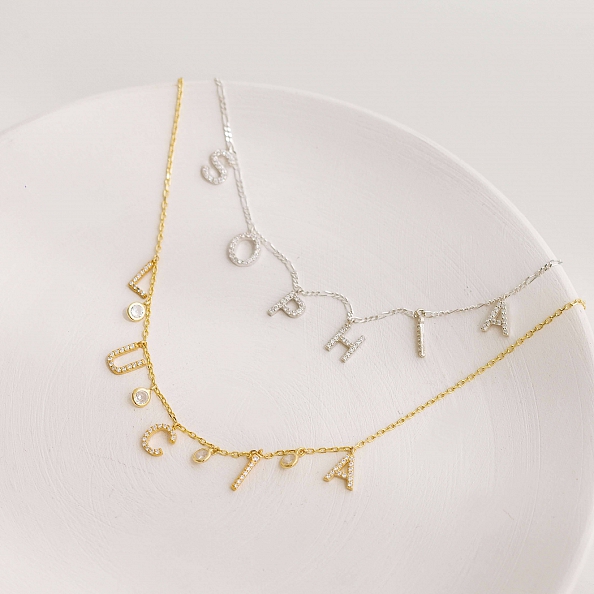 Letter Necklace PW855