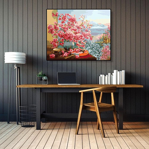 Paint By Numbers-DIY Flowers (40*50 CM) PW747