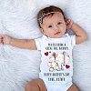 Custom Elephant Mother's Day Baby Bodysuits PW148