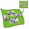 Custom Family Blankets Personalized Collage Blankets with 4 Photos PW515