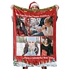 Custom Photo Collage Blankets Christmas Gift with 4 Photos PW504