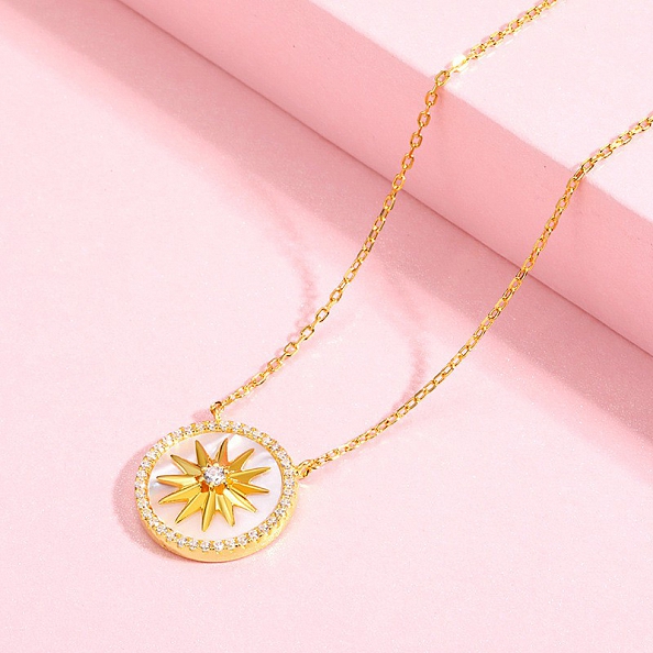 Sweet Octopus Sterling Silver Necklace PWB478