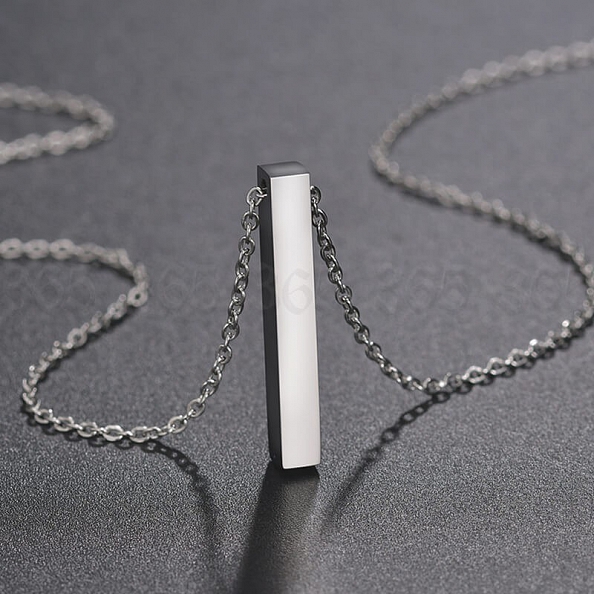 Custom Name Bar Necklace PW900