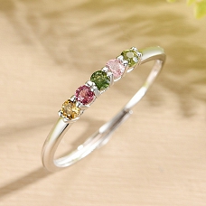 Natural Brazilian Tourmaline Ring PWB365