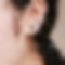 Sterling Silver Rose Stud Earrings PWB542