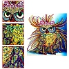 Colorful Owl Full Drill 5D Diamond Painting Kit PW457