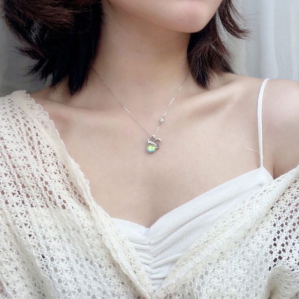 Butterfly Pendant Necklace PWB484