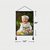 Custom Baby Photo Tapestry - Wall Decor Hanging Fabric Painting Hanger Frame Poster PW267