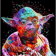 Portrait Alien Paint By Numbers Kits PW118