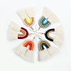 Colorful tassel earrings PWB226