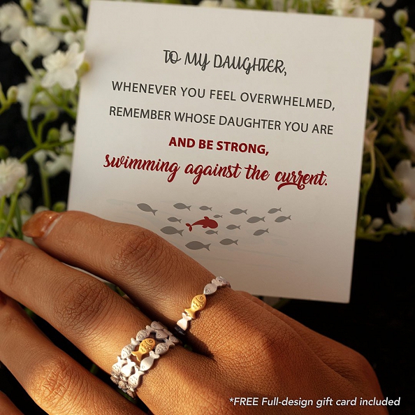 Swimming Against The Current Ring PWB404