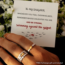 Swimming Against The Current Ring PWB404