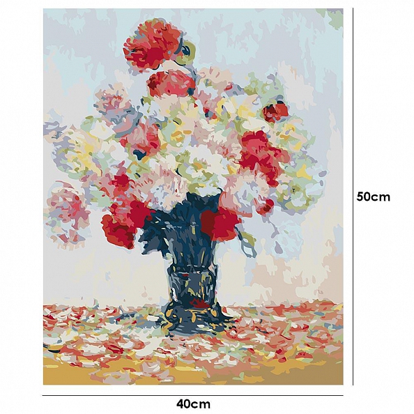 Paint By Numbers-DIY Colorful Flower(40*50 CM) PW738