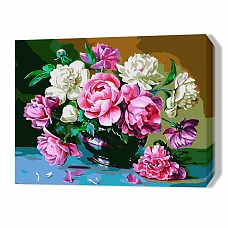 DIY Paint By Numbers Kit(40x50cm)-Flowers PW800