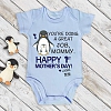 Personalized Penguin Mother's Day Baby Onesies PW153