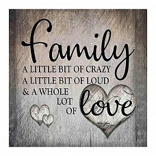 DIY Full Round Diamond Painting-Family Love -PW682