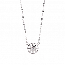 Octopus Compass Necklace PWB469