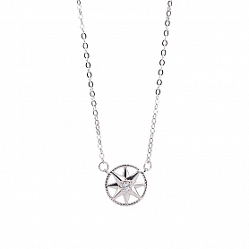 Octopus Compass Necklace PWB469