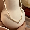 Elegant Pear Necklace PWB468