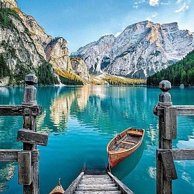 Landscape Mountain Lake Paint By Numbers Kits PW115