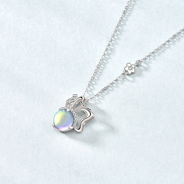 Butterfly Pendant Necklace PWB484