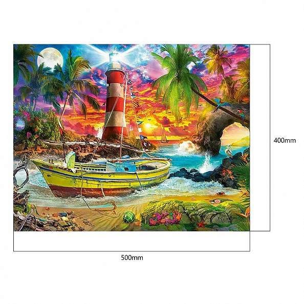Paint By Numbers-DIY Boat (40*50 CM) PW624