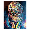 DIY Paint By Numbers Kit(40x50cm)-Colorful Lion PW797