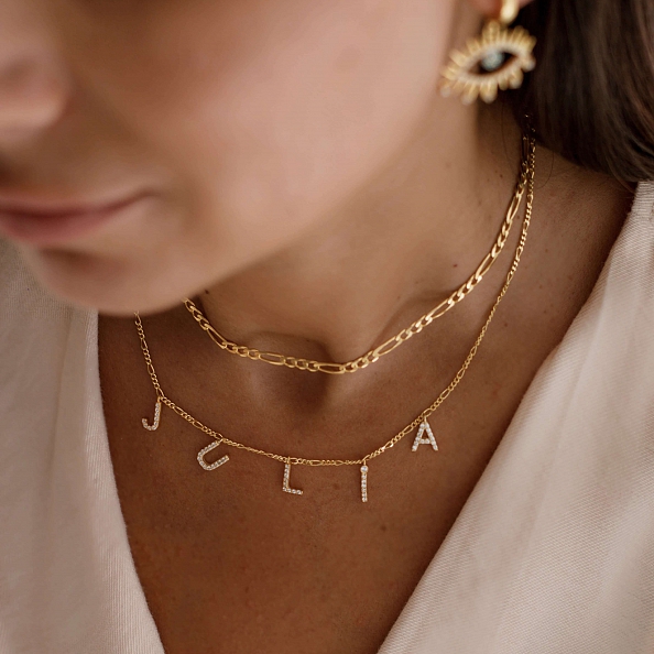 Letter Necklace PW855