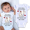 Custom Elephant Mother's Day Baby Bodysuits PW148
