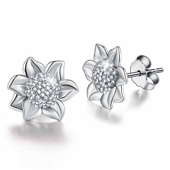Sunflower Stud Earrings PWB401
