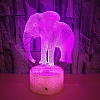 3D Elephant Illusion Lamp Gift 16 Colors Remote Control PW549