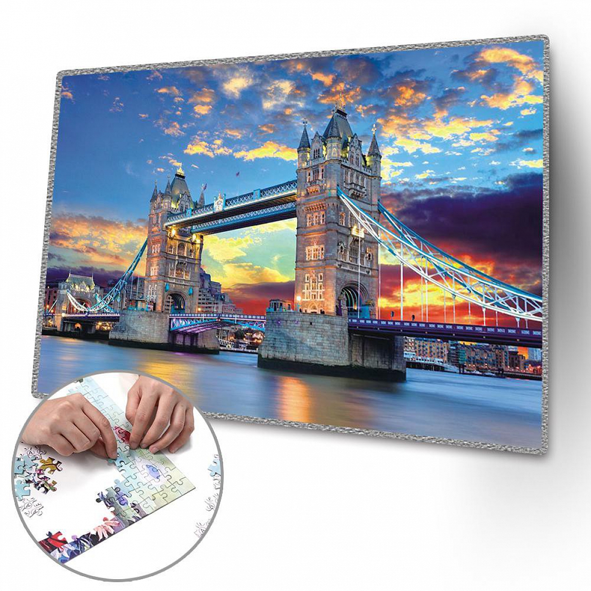 1000pcs London Bridge Jigsaw Puzzle 70x50cm PW580 Personalized Gift 1000pcs London Bridge Jigsaw Puzzle 70x50cm PW580 Personalized Gift
