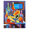 DIY Paint By Numbers Kit(16x20in40x50cm)-Abstract Fruit Bottle PW798