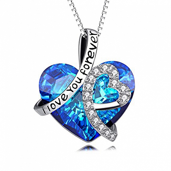 I love your foever Heart Pendant Necklace PW835